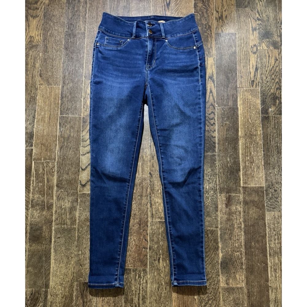 Seven7 Jegging Women's Size 6‎ Dark Blue Mid Rise Stretch